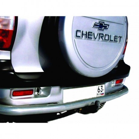 Защита заднего бампера «Коромысло», B@3 2123 "Chevrolet Niv@" купить недорого с доставкой в Балашиха