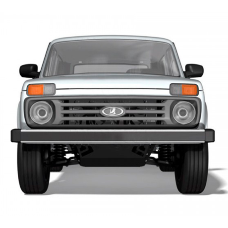 защита двигателя и осей нижних рычагов f-design для L@DA 4x4, urban, стальная 3мм, (окраска 3-х слойная) купить недорого с доставкой в Балашиха