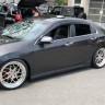 Накладки на пороги "Mugen Style" для Honda Accord VIII (2008-2013) купить недорого с доставкой в Балашиха