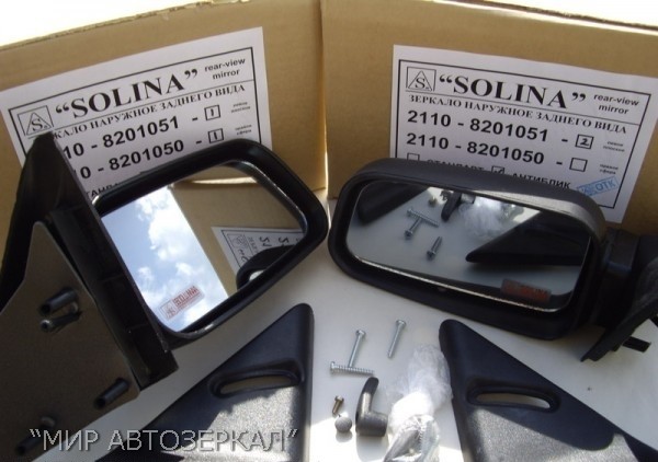 Зеркала заднего вида B@3 2110 "SOLINA", штатные купить недорого с доставкой в Балашиха