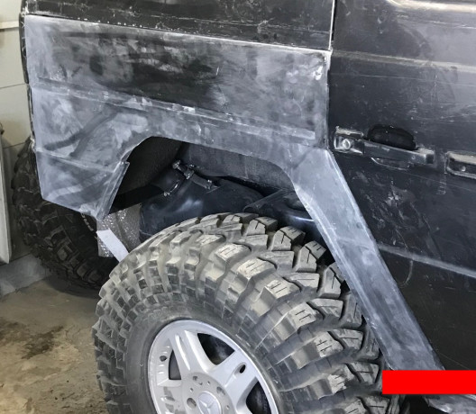Крыло пластиковое, заднее левое (WRTAGR) для Mercedes G-Класс купить недорого с доставкой в Балашиха