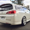 Накладка на задний бампер "Modulo" Honda Accord / Torneo, Дорестайлинг (Универсал) купить недорого с доставкой в Балашиха