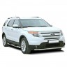 Защита переднего бампера «Труба» (d63,5) для Ford Explorer (2010-2016)(Окрашенное) купить недорого с доставкой в Балашиха