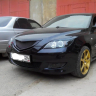 Решетка радиатора "Сетка" для Mazda 3, хэтчбэк (2003-2009) купить недорого с доставкой в Балашиха