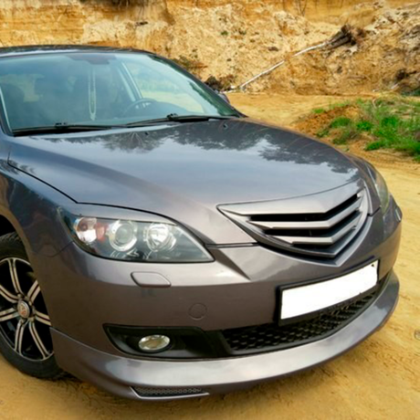 Решетка радиатора "Корнер" для Mazda 3, хэтчбэк (2003-2009) купить недорого с доставкой в Балашиха