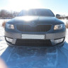 Вставки переднего бампера в стиле "RS" для Skoda Octavia III A7 (2013-2016) купить недорого с доставкой в Балашиха