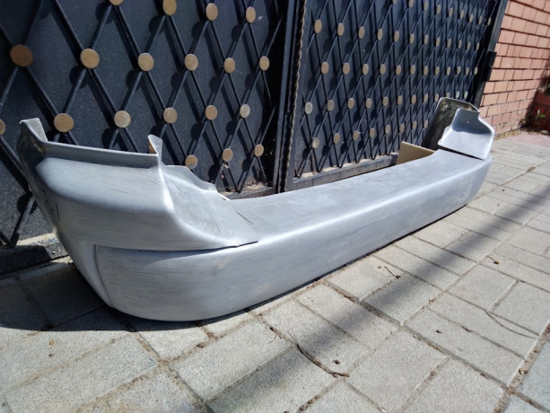 Силовой бампер задний стеклопластиковый (в сборе) на Mitsubishi Pajero Sport I купить недорого с доставкой в Балашиха