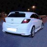 Клыки заднего бампера "GT" для Opel Astra H (3D, 5D) купить недорого с доставкой в Балашиха