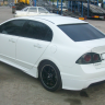 Лип спойлер для Honda Civic 4D (2006-2012) купить недорого с доставкой в Балашиха