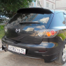 Спойлер пустой "Sport" для Mazda 3, хэтчбэк (2003-2009) купить недорого с доставкой в Балашиха