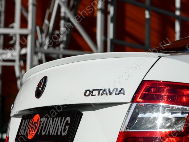 Лип-Спойлер для Skoda Octavia III A7 (2013-2020) купить недорого с доставкой в Балашиха