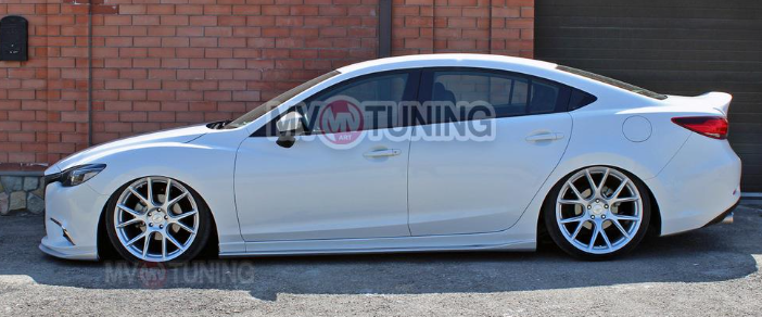 Сплиттеры боковые (пороги) для Mazda 6 (2013-н.в.) купить недорого с доставкой в Балашиха