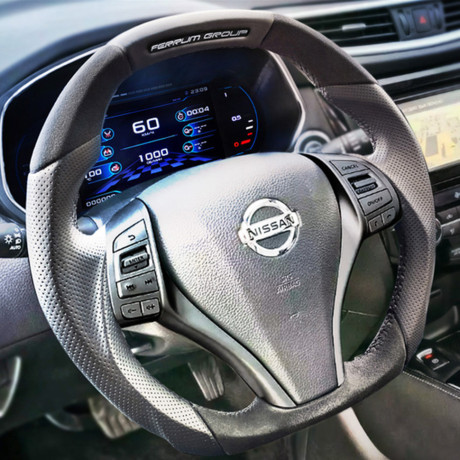 Анатомическое рулевое колесо Ferrum для Nissan Qashqai, Nissan X-trail купить недорого с доставкой в Балашиха