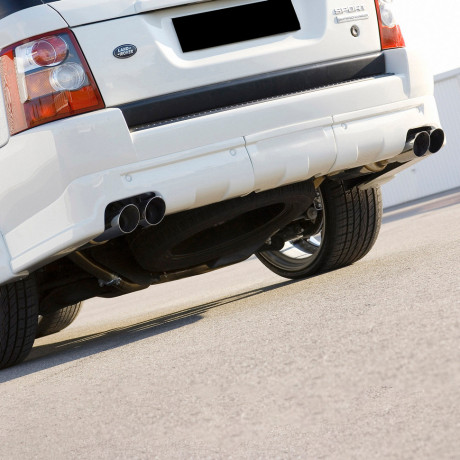 Накладка (юбка) заднего бампера для Land Rover Range Rover Sport (2005-2010) купить недорого с доставкой в Балашиха