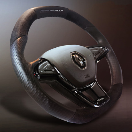 Анатомическое рулевое колесо Ferrum Group для Renault Arkana, Duster 2, Kaptur 2 купить недорого с доставкой в Балашиха