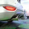 Диффузор заднего бампера var №3 (двойной выхлоп) для Hyundai Solaris (2010-2013) купить недорого с доставкой в Балашиха