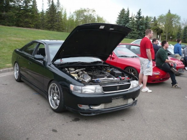 Накладка на передний бампер (сток) Toyota Chaser (90) купить недорого с доставкой в Балашиха