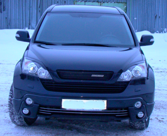 Накладки на фары (реснички) для Honda CR-V (2007-2012) купить недорого с доставкой в Балашиха