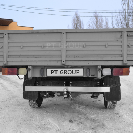 ТСУ /съемный квадрат/ с НЕРЖ накладкой U@Z Pickup 2008- / U@Z Profi 2017-(UPK-08-991104.22  (стандартная), 236324) купить недорого с доставкой в Балашиха