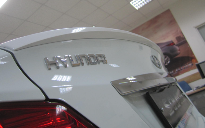 Лип-спойлер для Hyundai Solaris (2010-2016) купить недорого с доставкой в Балашиха