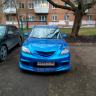 Решетка радиатора "Спорт" для Mazda 3, хэтчбэк (2003-2009) купить недорого с доставкой в Балашиха