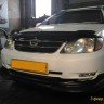 Накладка на передний бампер "TRD" Toyota Corolla (120, 121 Fielder) рест купить недорого с доставкой в Балашиха