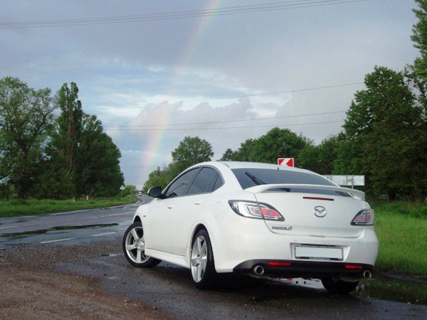Спойлер на крышку багажника для Mazda 6 Hatchback (2008-2012) купить недорого с доставкой в Балашиха
