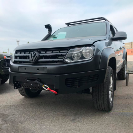 Силовой передний бампер с креплением лебедки F-DESIGN для Volkswagen Amarok купить недорого с доставкой в Балашиха