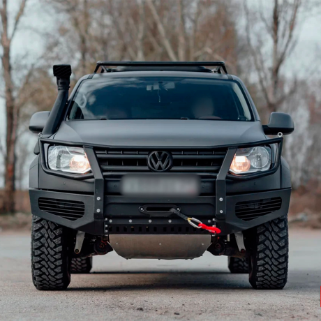 Силовой передний бампер с креплением лебедки F-DESIGN для Volkswagen Amarok купить недорого с доставкой в Балашиха