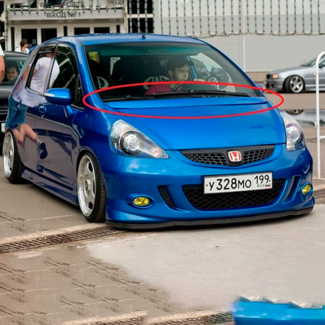 Накладка на капот "Fabolous" для Honda Fit GD купить недорого с доставкой в Балашиха