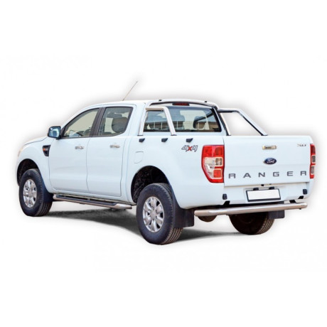 Защитная дуга багажника (d63,5) для Ford Ranger (2011-2015)(Нерж. Сталь) купить недорого с доставкой в Балашиха