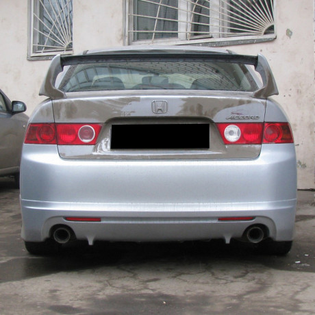 Накладка на задний бампер "Mugen" для Honda Accord (2002-2006) купить недорого с доставкой в Балашиха