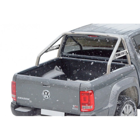 Защитная дуга багажника (d63,5) для Volkswagen Amarok (2010-2016)(Нерж. Сталь) купить недорого с доставкой в Балашиха