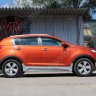Накладки на пороги "JSW Style" для KIA Sportage (3rd) (2010-2016) купить недорого с доставкой в Балашиха