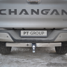 ТСУ /съемный квадрат/ с НЕРЖ накладкой Changan Hunter Plus 2023- купить недорого с доставкой в Балашиха